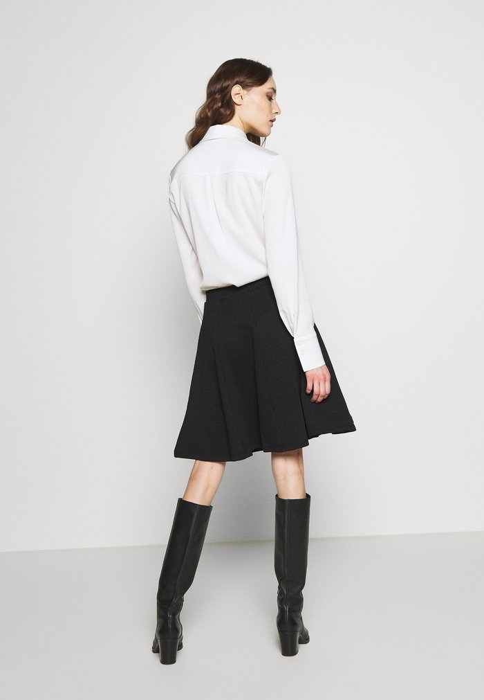 Jupe Anna Field BASIC MINI A LINE Mini Noir Femme | SOZ-6229953